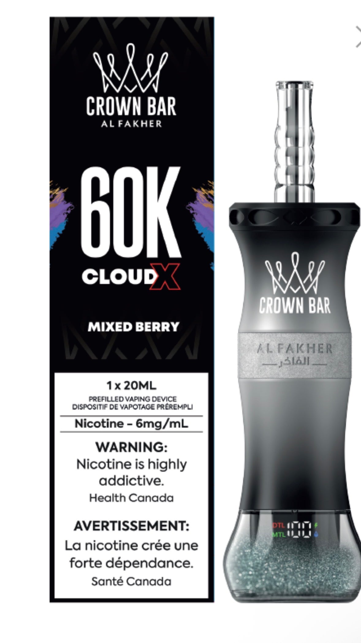 AL FAKHER 60K- MIXED BERRY