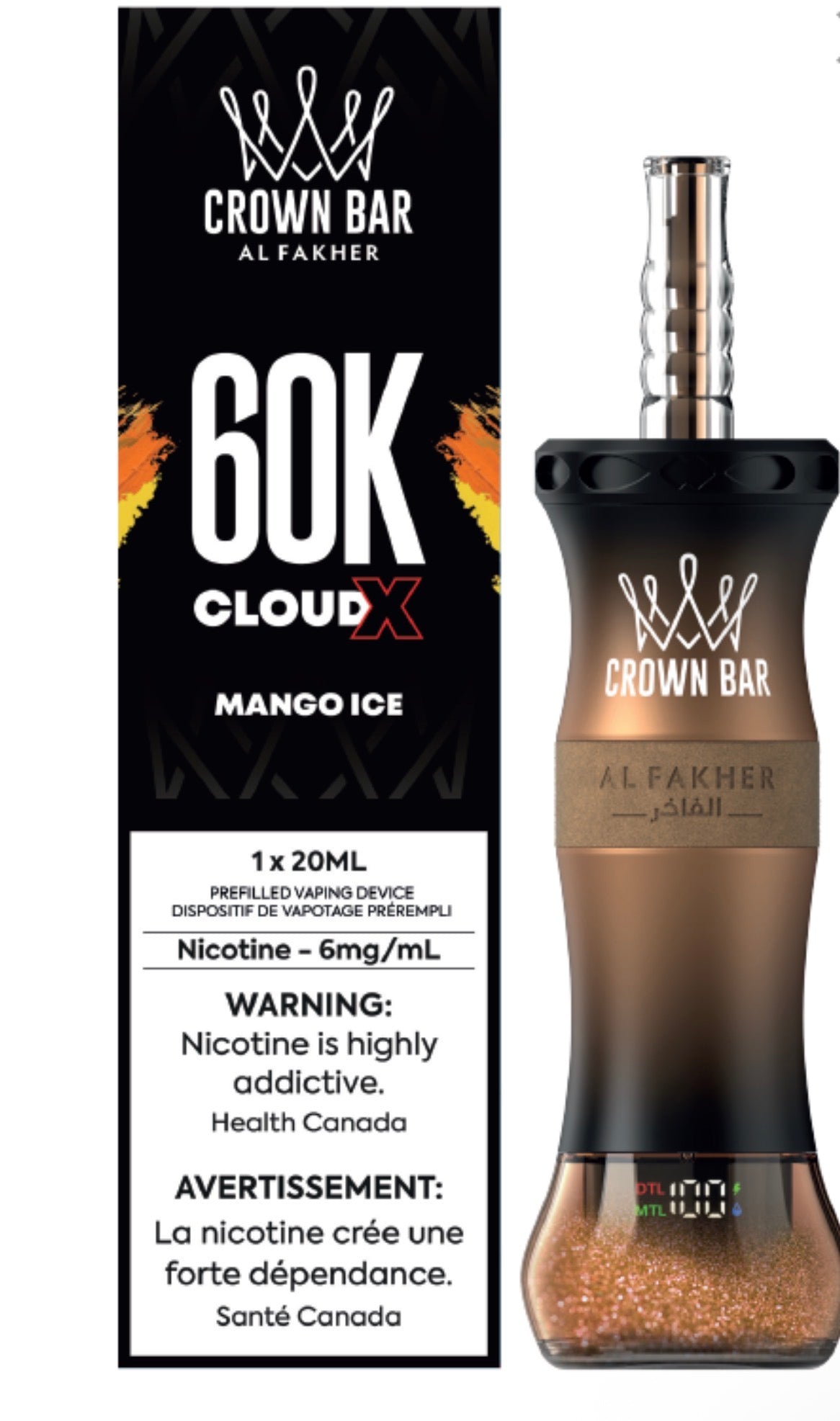 AL FAKHER 60K- MANGO ICE
