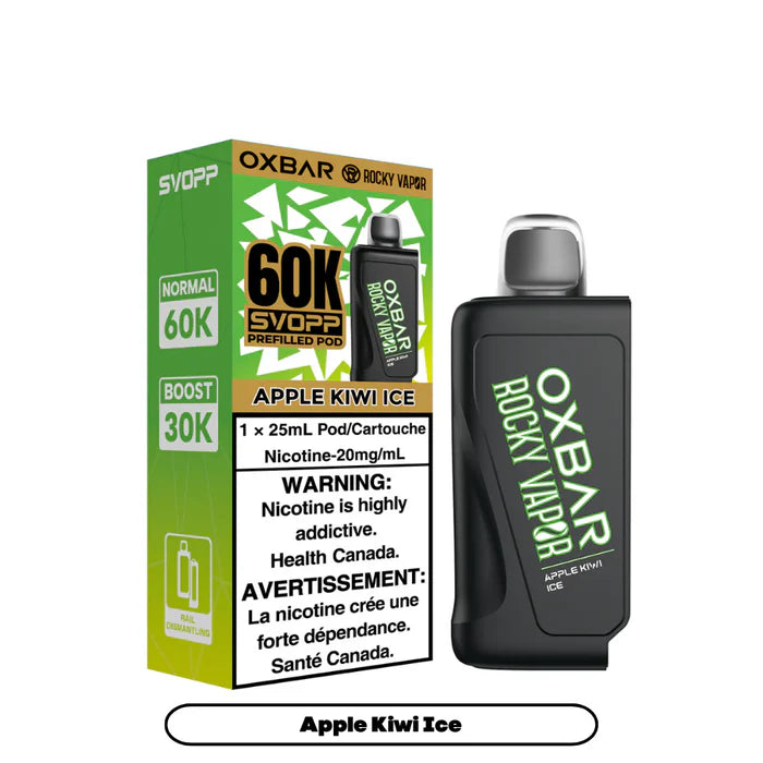 OXBAR 60K - APPLE KIWI ICE