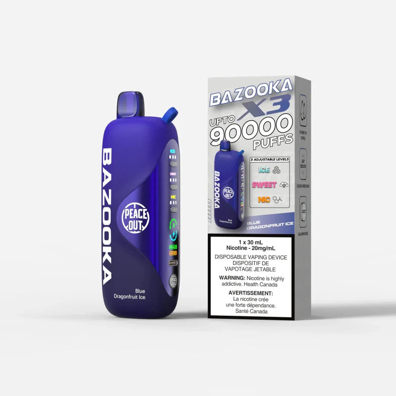 BAZOOKA 90K - BLUE DRAGONFRUIT ICE