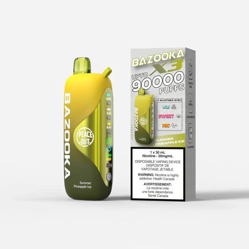 BAZOOKA 90K - SUMMER PINEAPPLE ICE