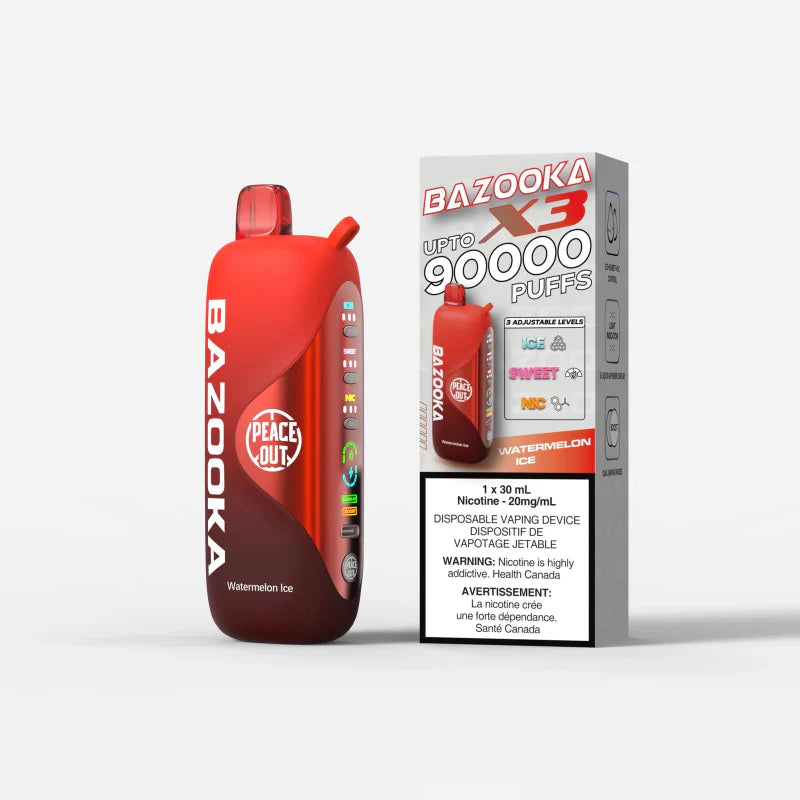 BAZOOKA 90K - WATERMELON ICE