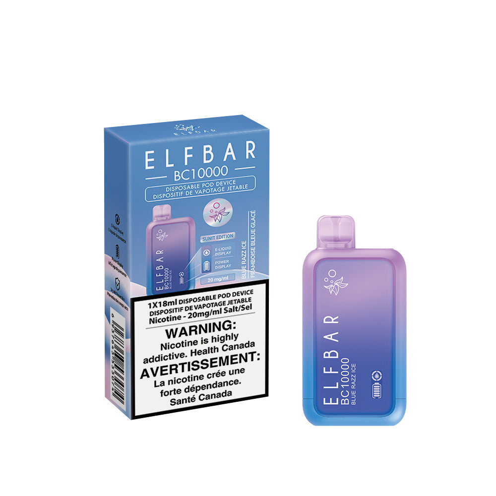 ELF BAR BC10K - BLUE RAZZ ICE