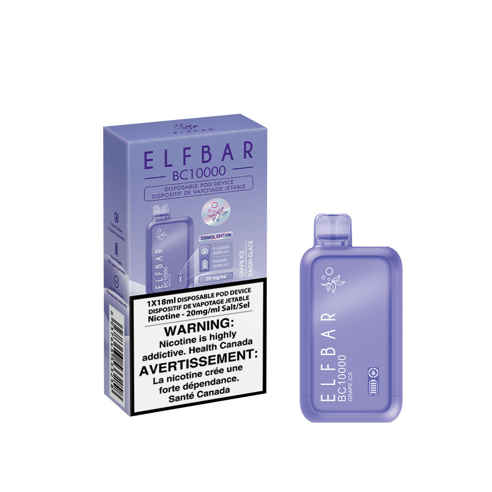 ELF BAR BC10K - GRAPE ICE