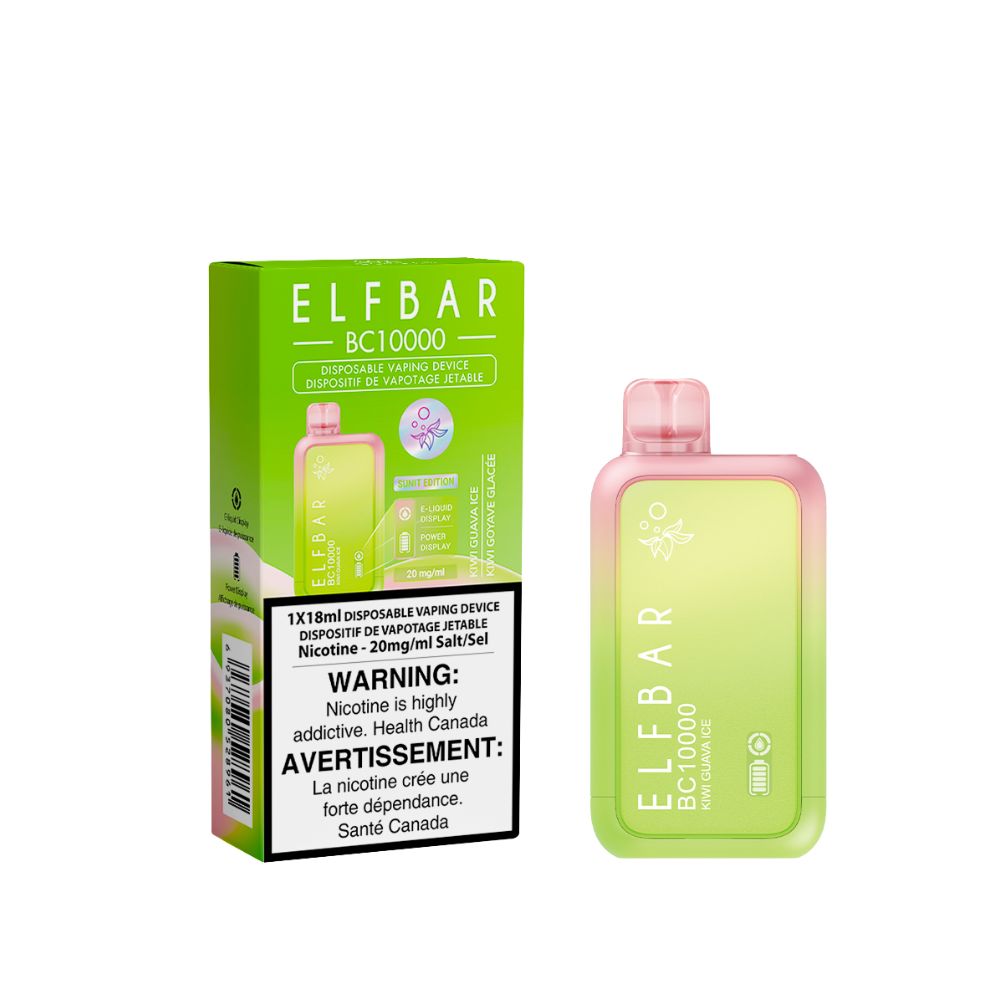 ELF BAR BC10K - KIWI GUAVA ICE
