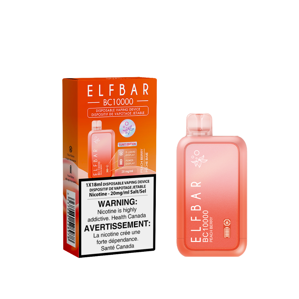 ELF BAR BC10K - PEACH BERRY