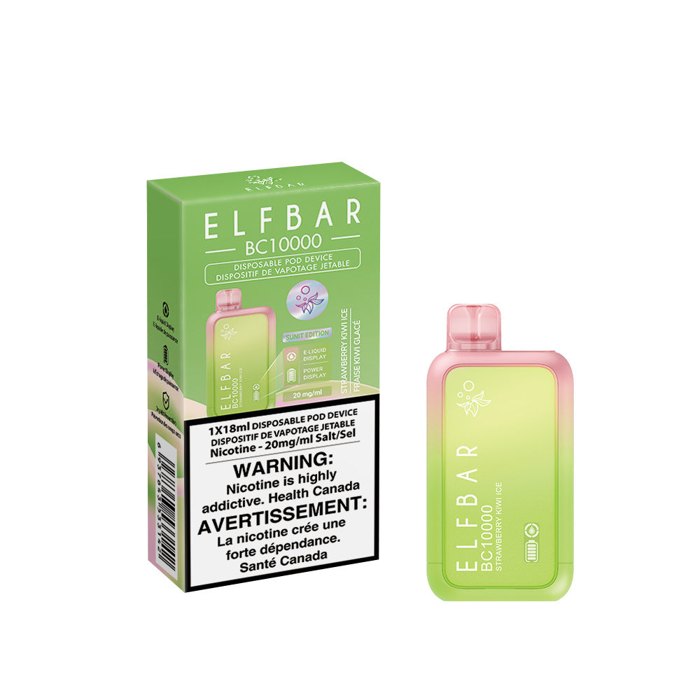 ELF BAR BC10K - STRAWBERRY KIWI ICE