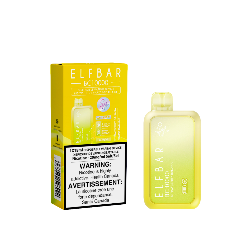 ELF BAR BC10K - STRAWBERRY BANANA