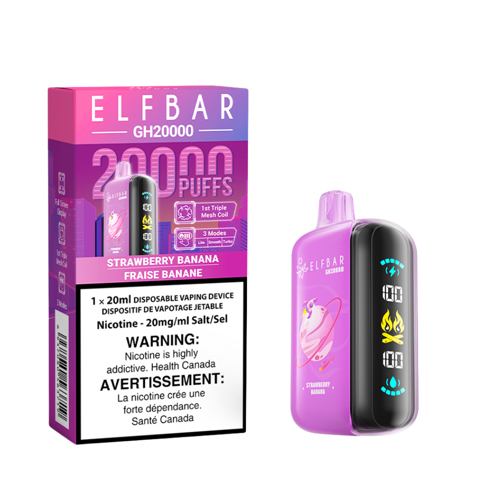 ELF BAR 20K - STRAWBERRY BANANA