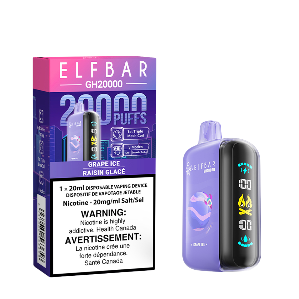 ELF BAR 20K - GRAPE ICE