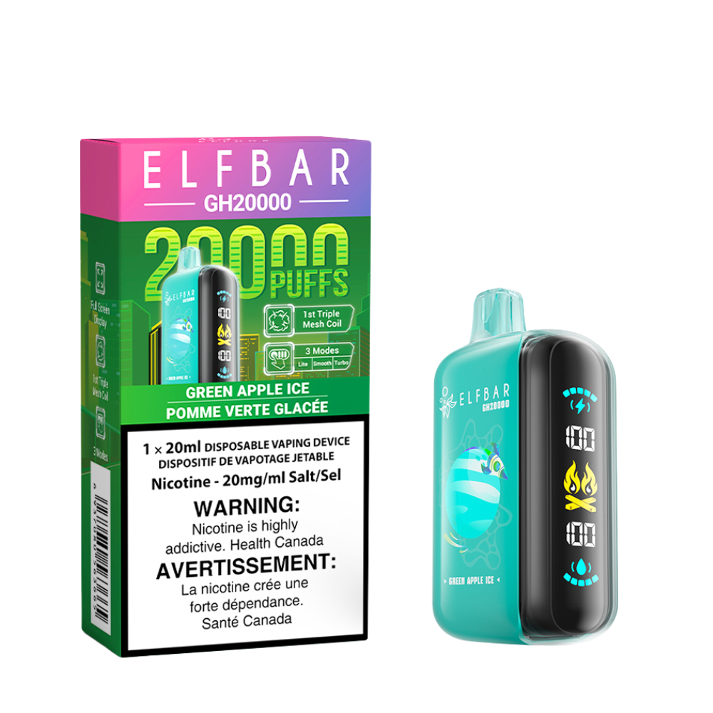 ELF BAR 20K - GREEN APPLE ICE