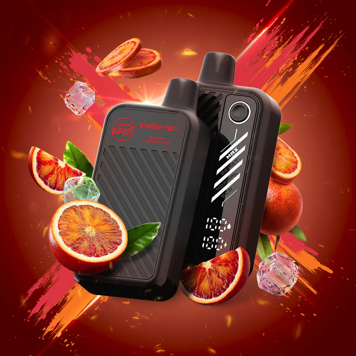 FLAVOUR BEAST MODE MAX2 50K - BANGIN BLOOD ORANGE ICE