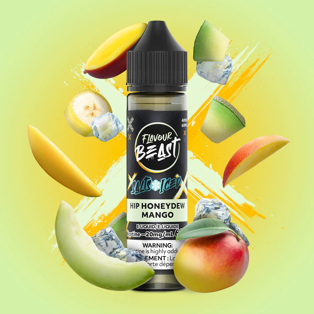 FLAVOUR BEAST 60ML - HIP HONEYDEW MANGO ICE
