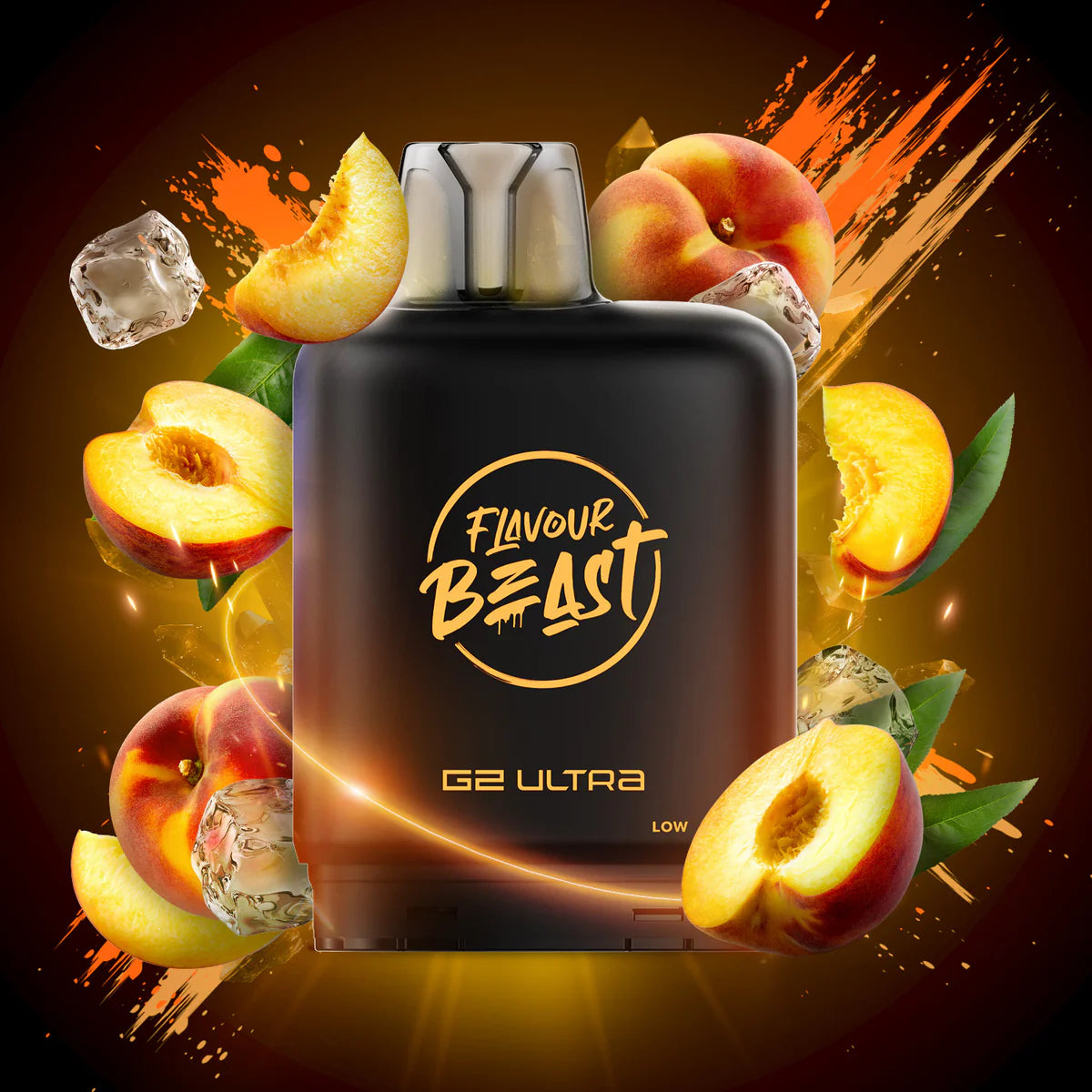 FLAVOUR BEAST G2 ULTRA POD 50K - FRIZZY PEACH ICE