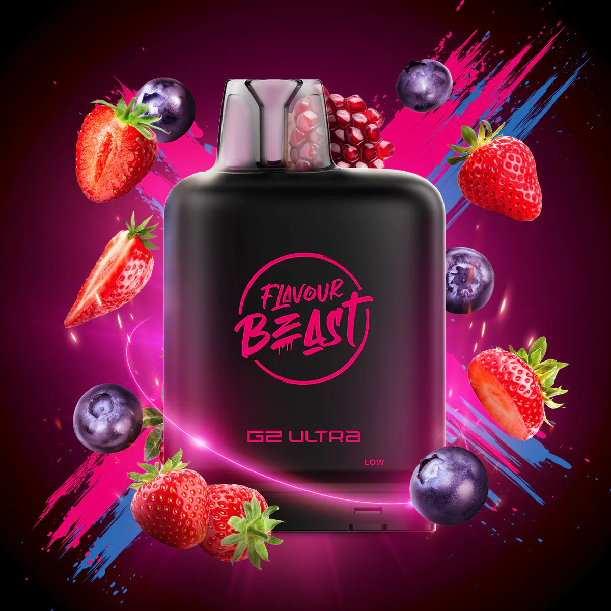 FLAVOUR BEAST G2 ULTRA POD 50K - TRIPPIN TRIPLE BERRY