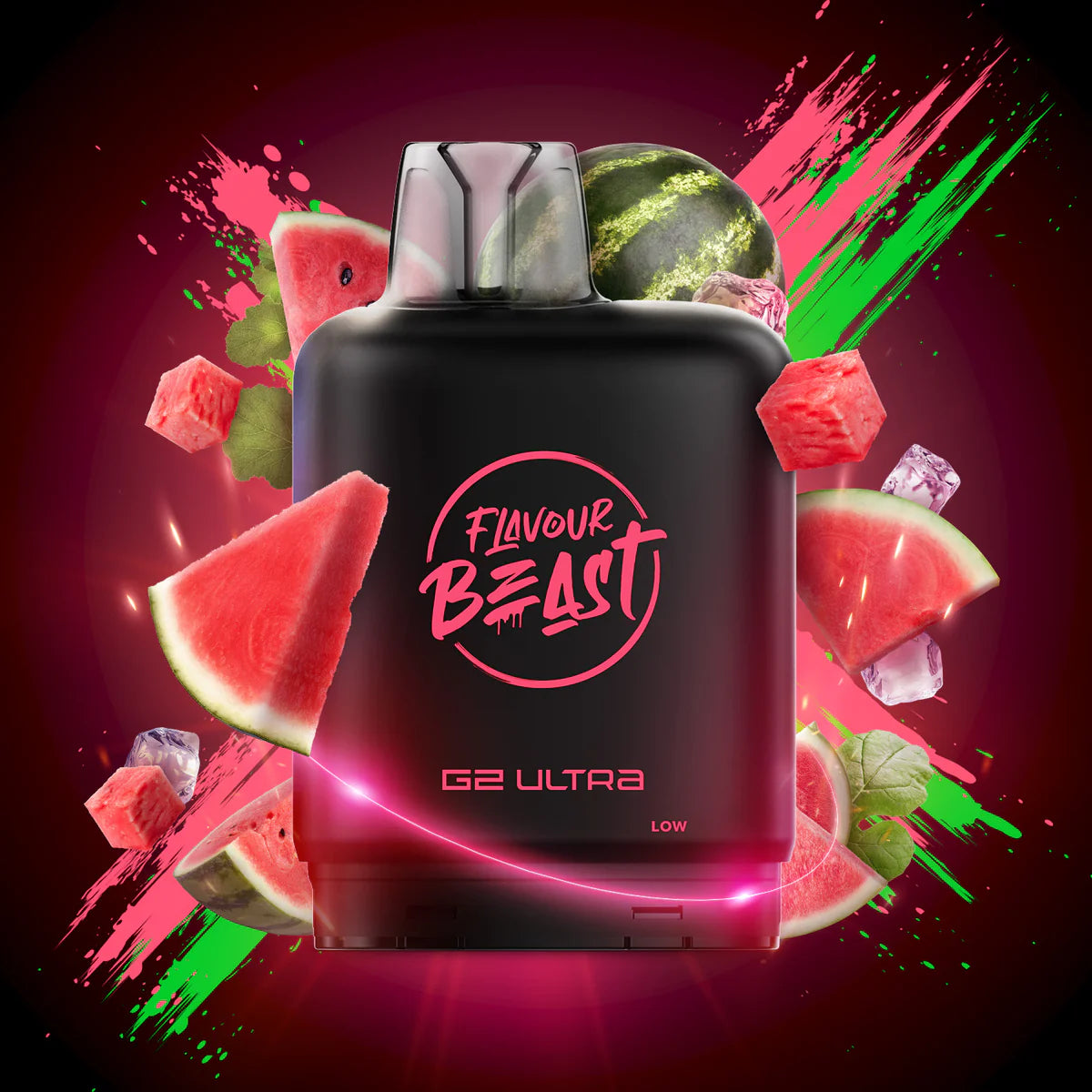 FLAVOUR BEAST G2 ULTRA POD 50K - WEEKEND WATERMELON ICE