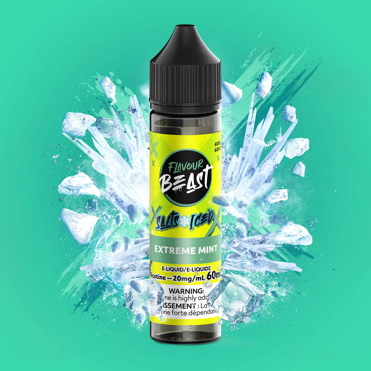 FLAVOUR BEAST 60ML - EXTREME MINT ICE