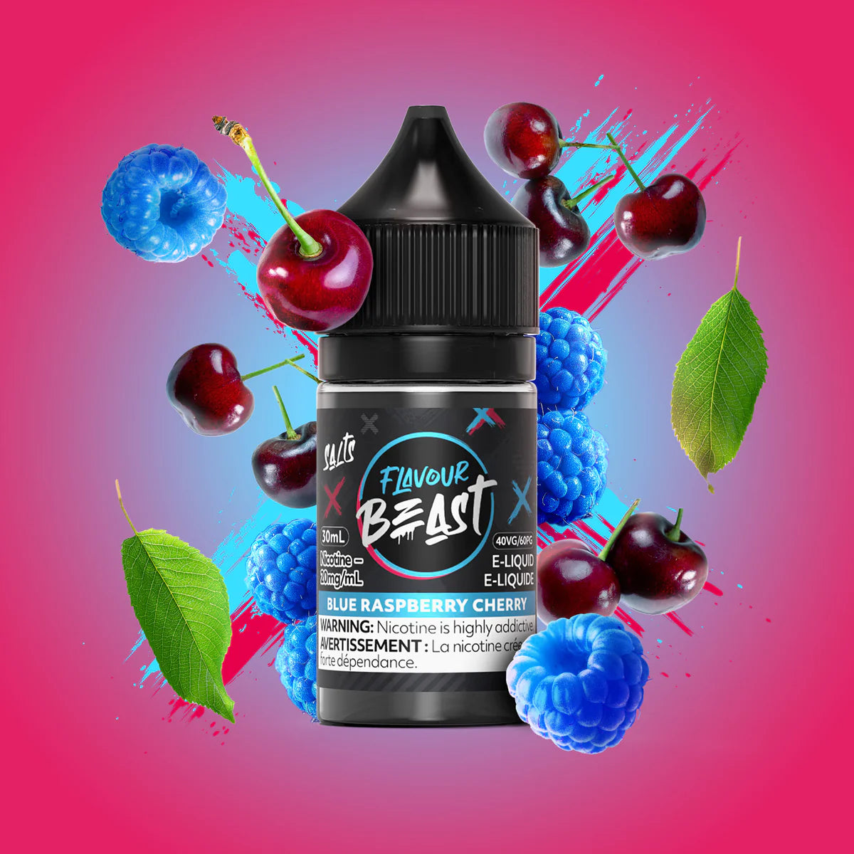 FLAVOUR BEAST 30ML - BLUE RASBERRY CHERRY