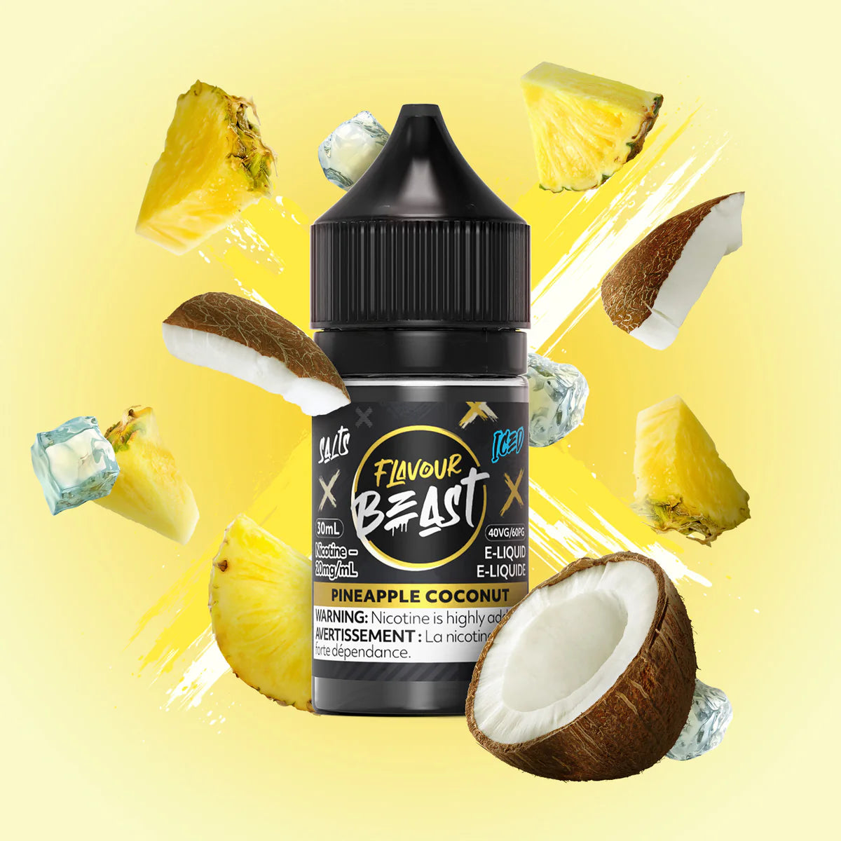 FLAVOUR BEAST 30ML - PINEAPPLE COCONUT ICE