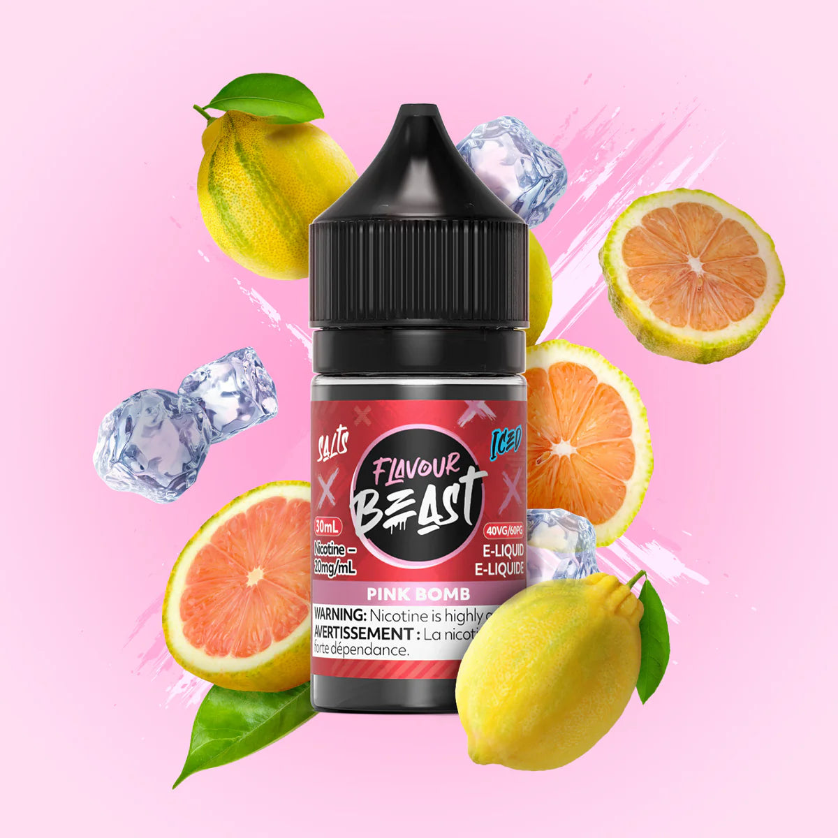FLAVOUR BEAST 30ML - PINK BOMB ICE