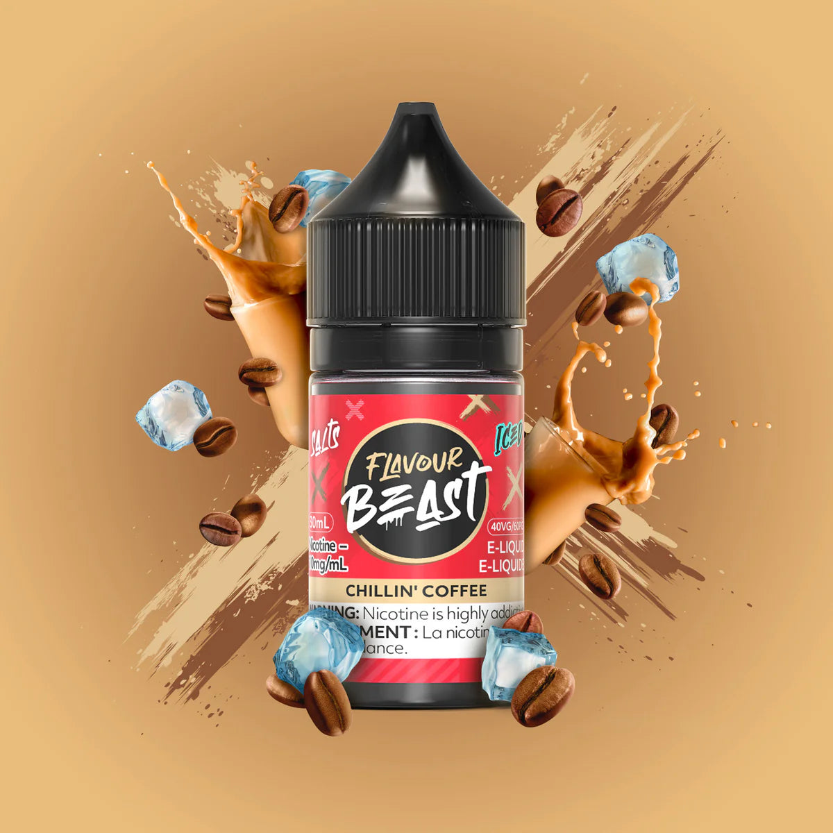 FLAVOUR BEAST 30ML - CHILLIN COFFEE ICE