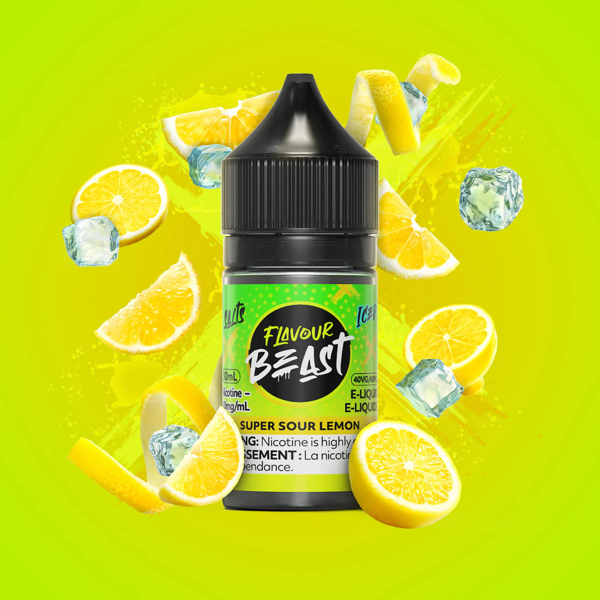 FLAVOUR BEAST 30ML - SUPER SOUR LEMON