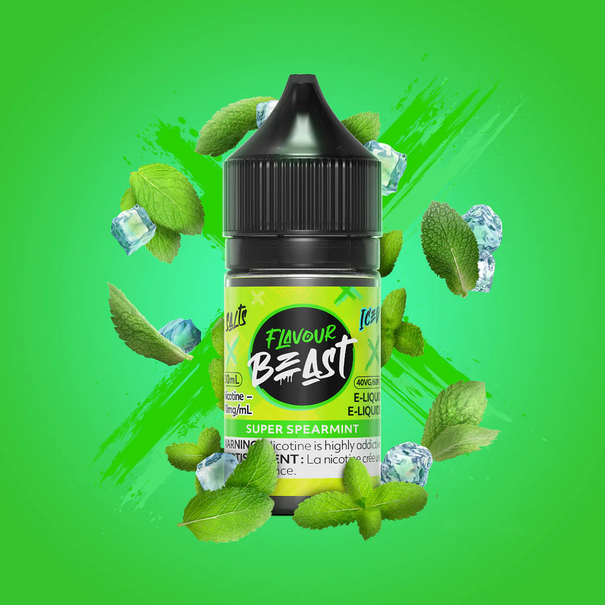 FLAVOUR BEAST 30ML - SUPER SPEARMINT ICE