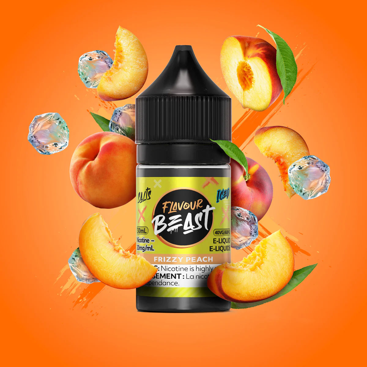 FLAVOUR BEAST 30ML - FRIZZY PEACH ICE