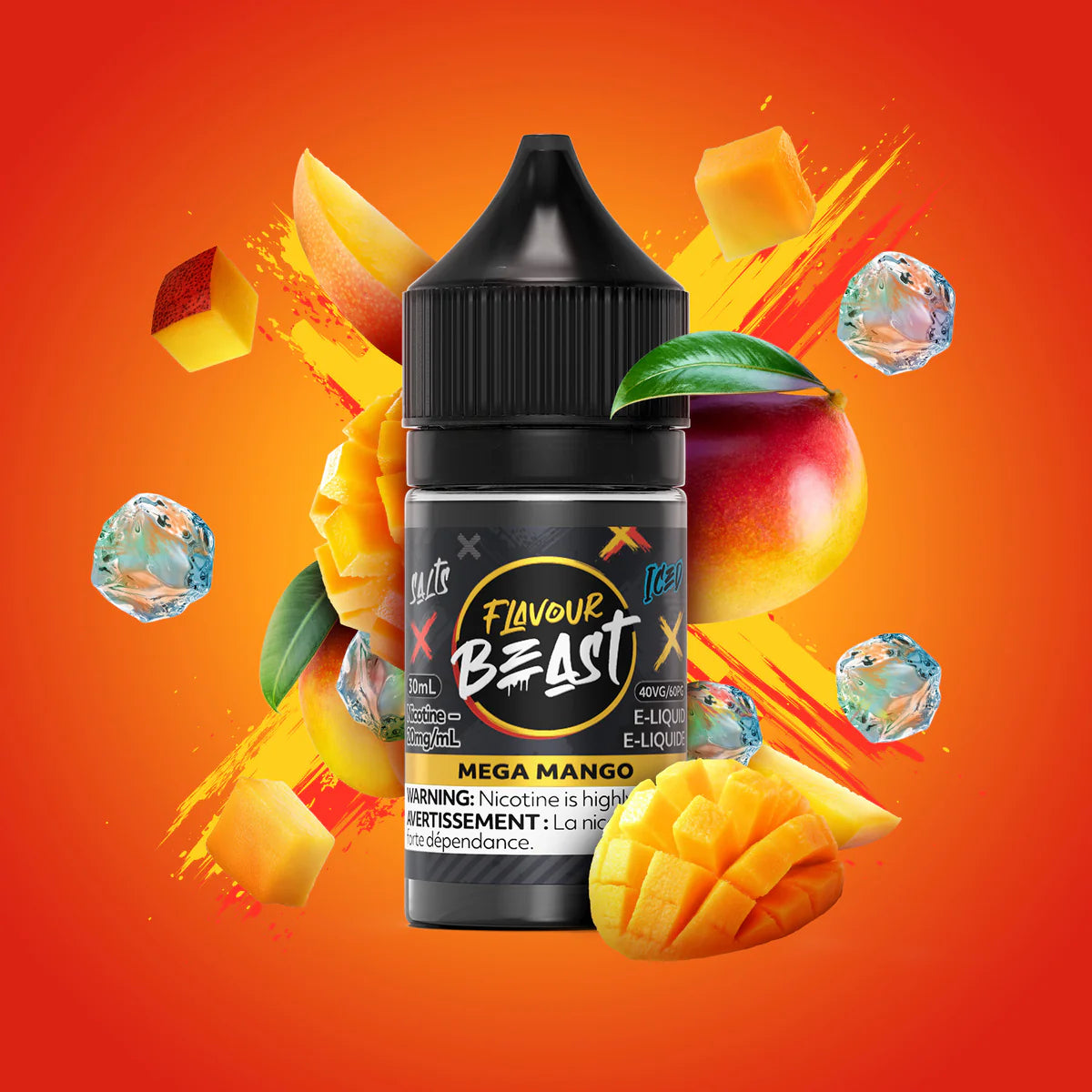 FLAVOUR BEAST 30ML - MEGA MANGO ICE