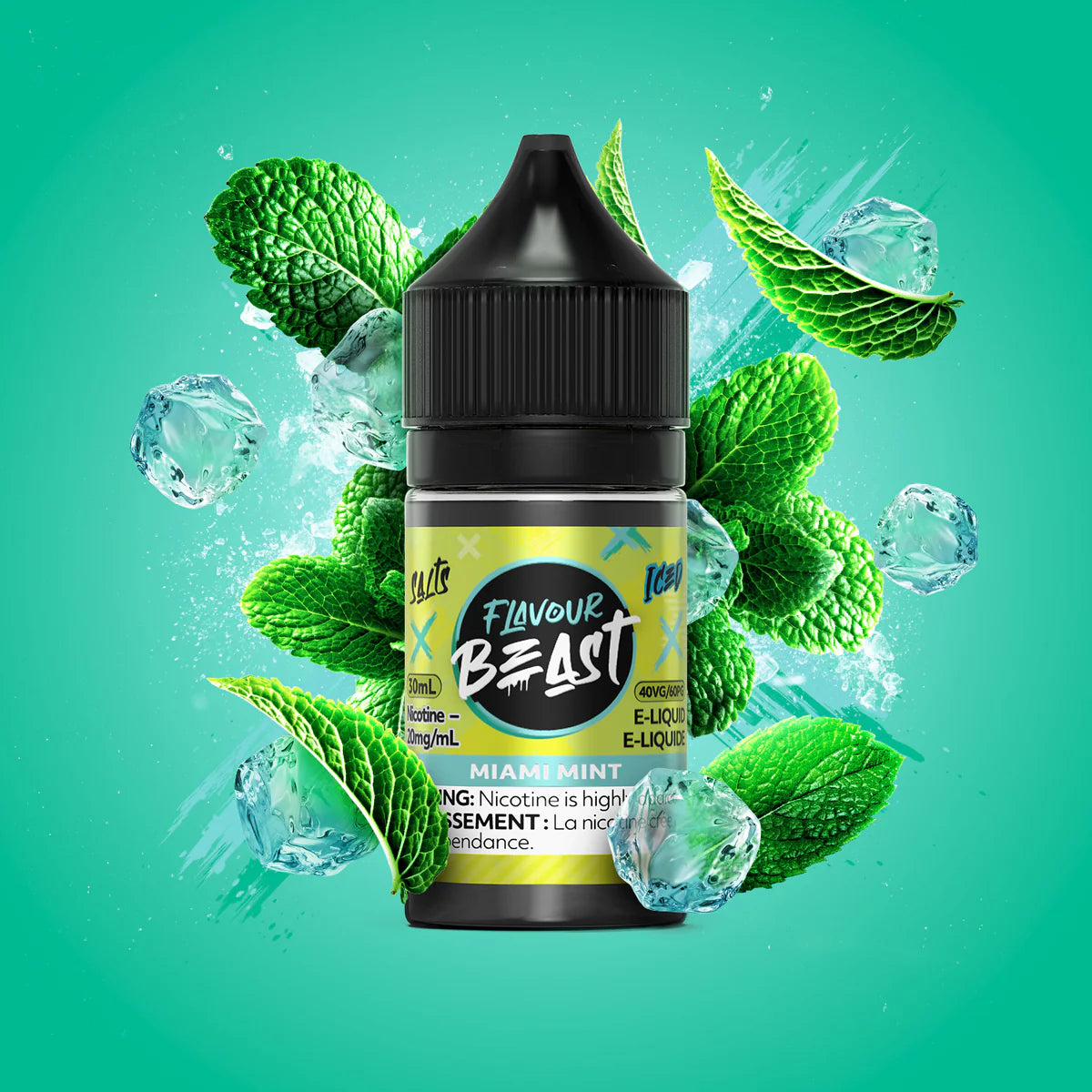 FLAVOUR BEAST 30ML - MIAMI MINT ICE