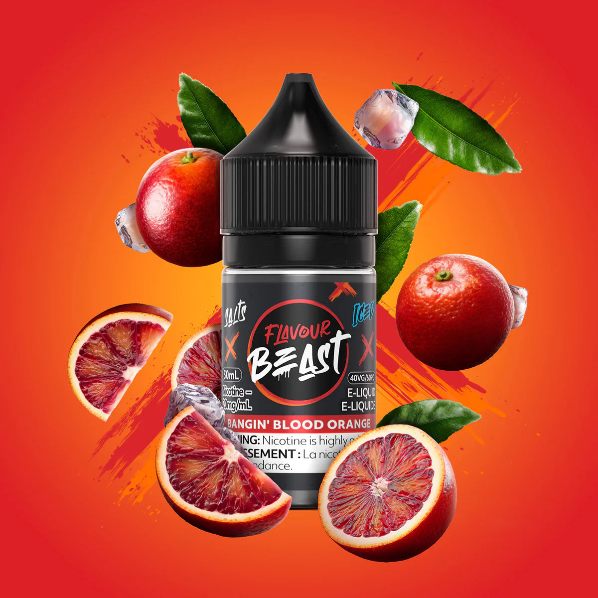 FLAVOUR BEAST 30ML - BANGIN BLOOD ORANGE ICE