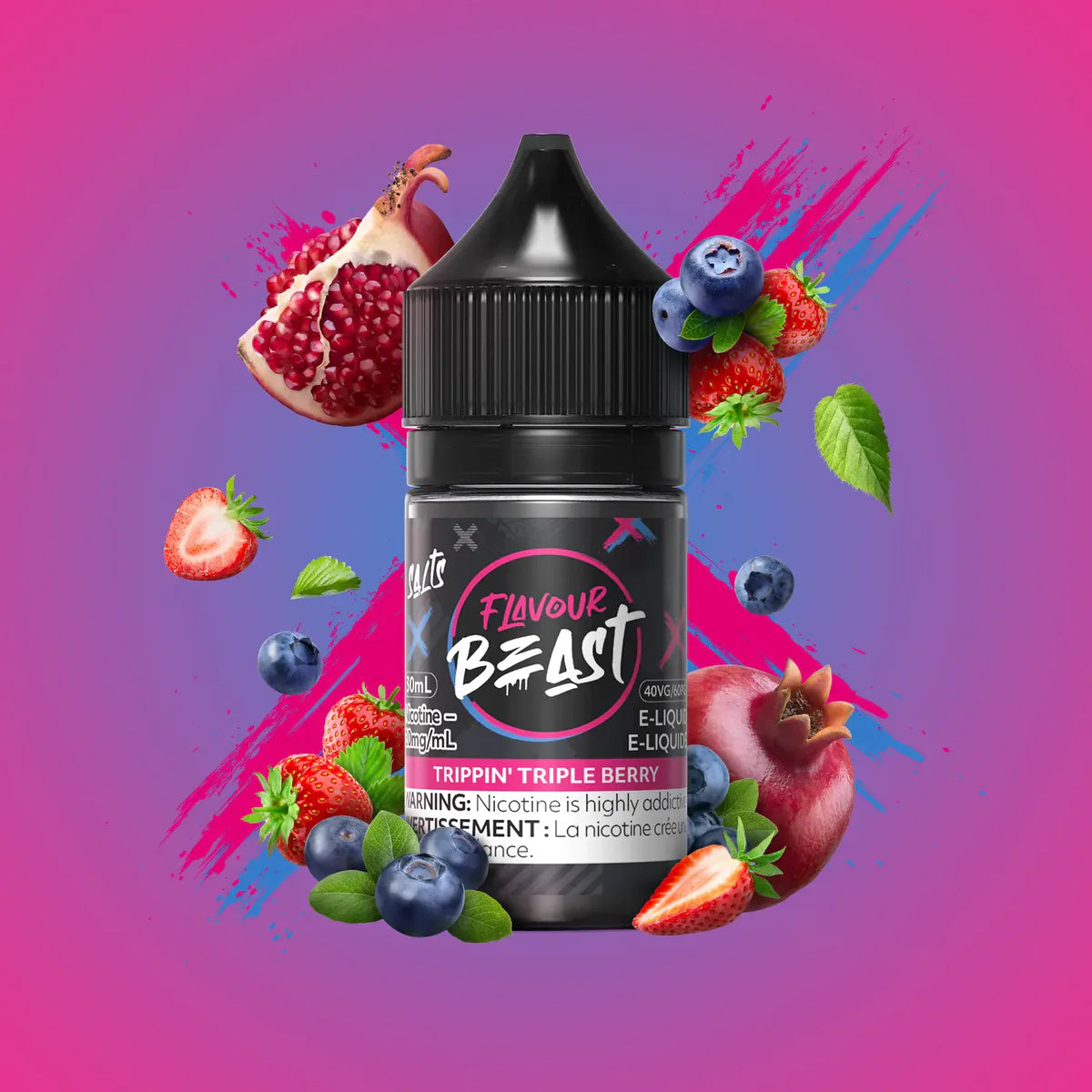 FLAVOUR BEAST 30ML - TRIPPIN TRIPPLE BERRY