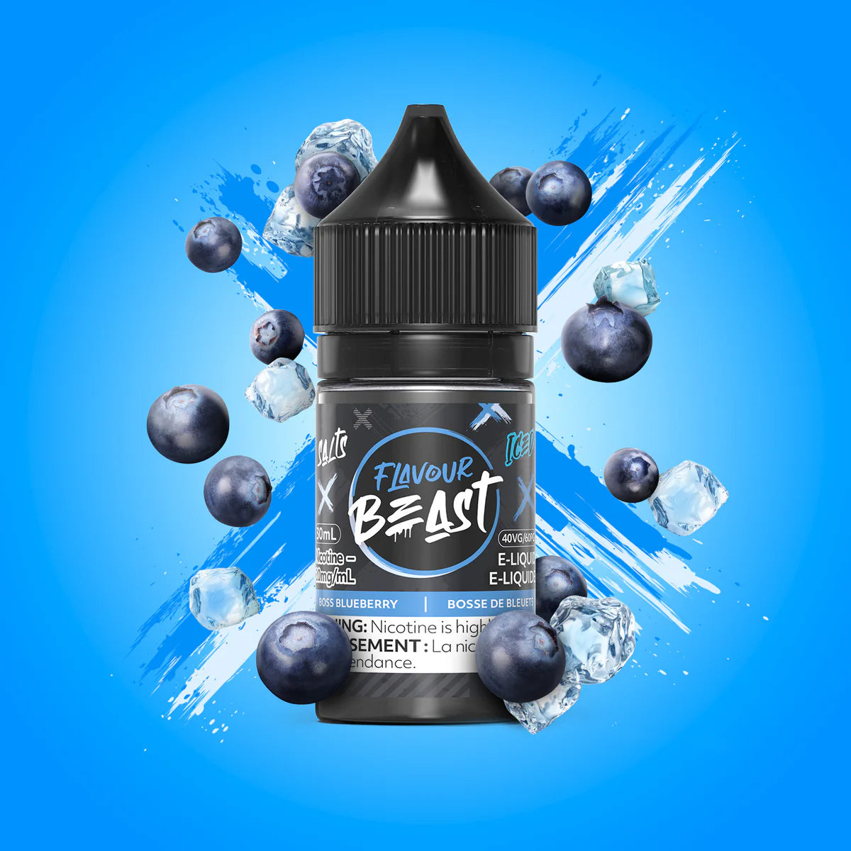 FLAVOUR BEAST 30ML - BOSS BLUEBERRY ICE