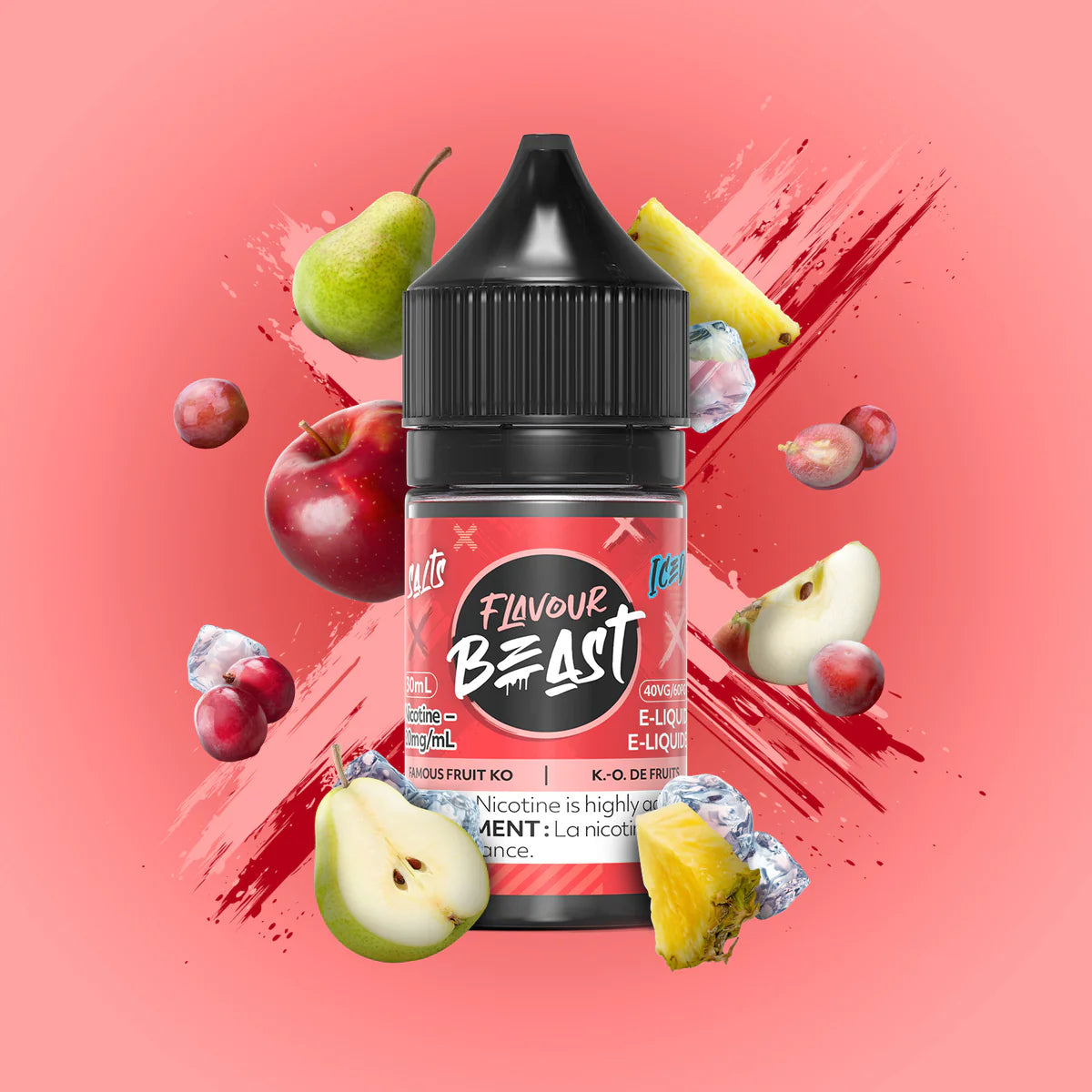 FLAVOUR BEAST 30ML - FAMOUS FRUIT KO ICE