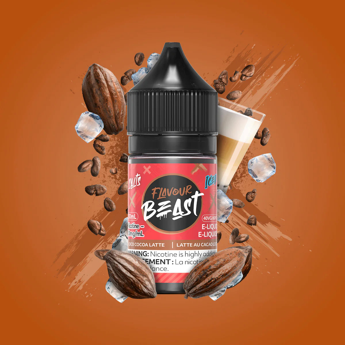 FLAVOUR BEAST 30ML - LOCO COCOA LATTE ICE