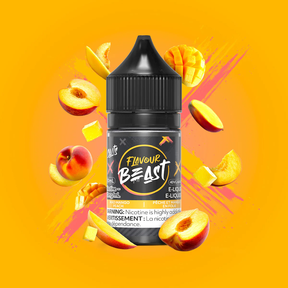 FLAVOUR BEAST 30ML - MAD MANGO PEACH