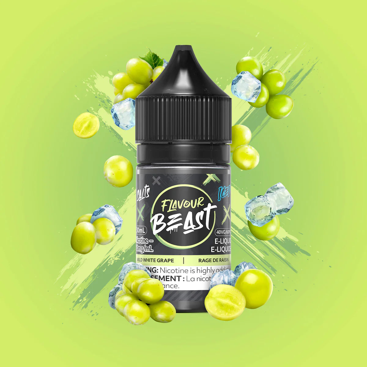 FLAVOUR BEAST 30ML - WILD WHITE GRAPE