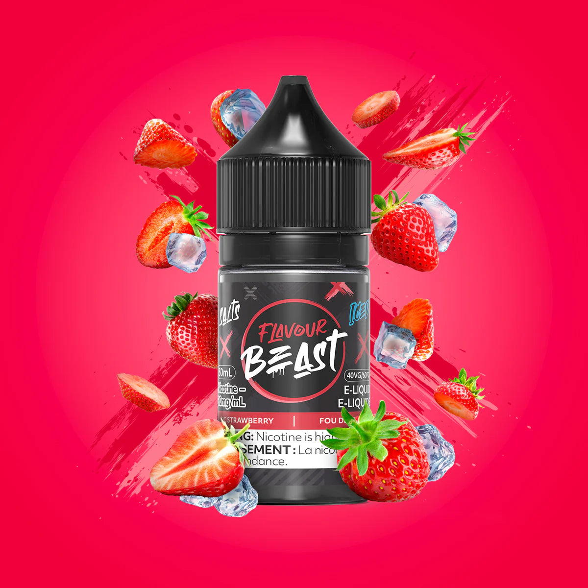 FLAVOUR BEAST 30ML - SIC STRAWBERRY ICE
