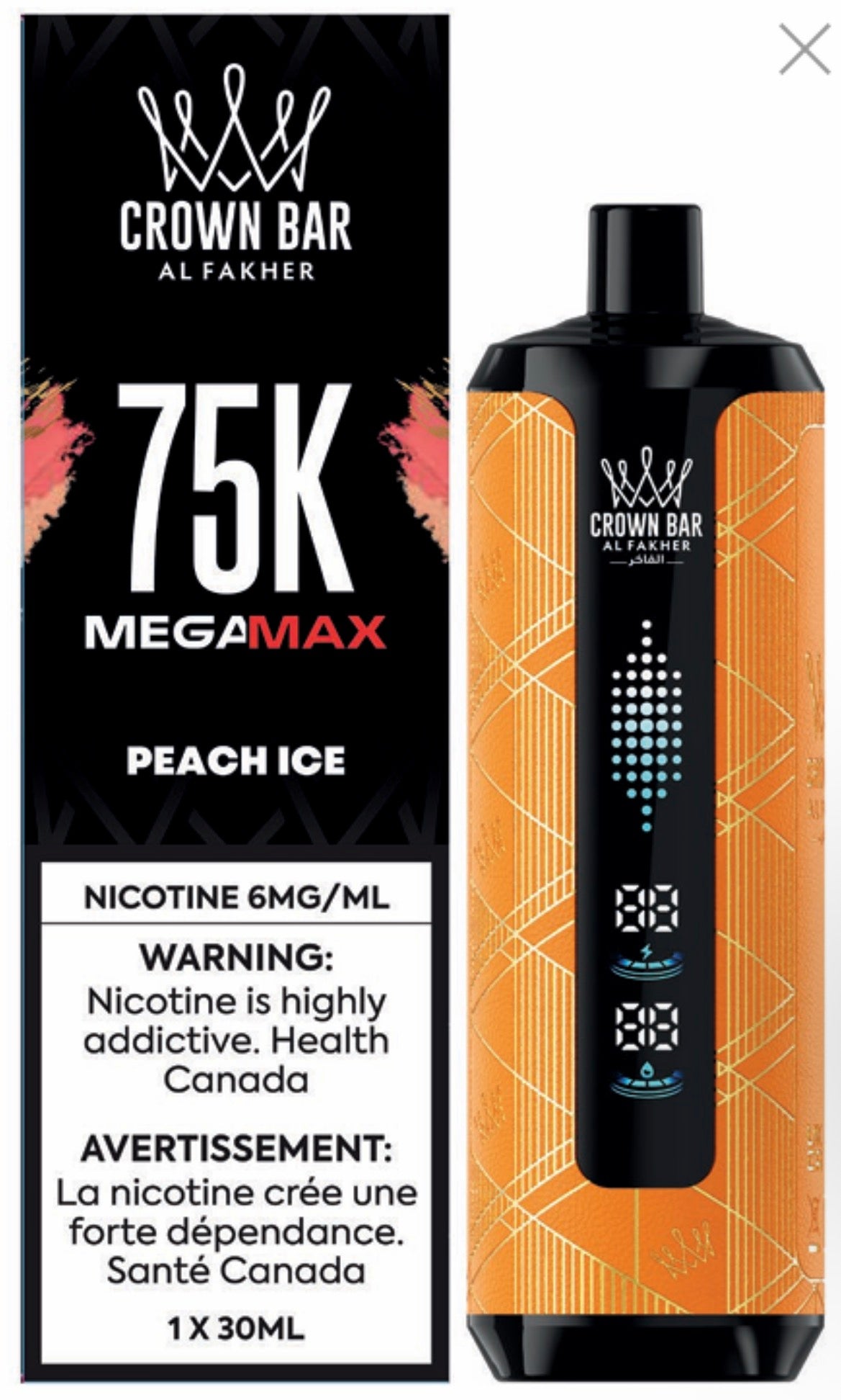 ALFAHKER 75K- PEACH ICE