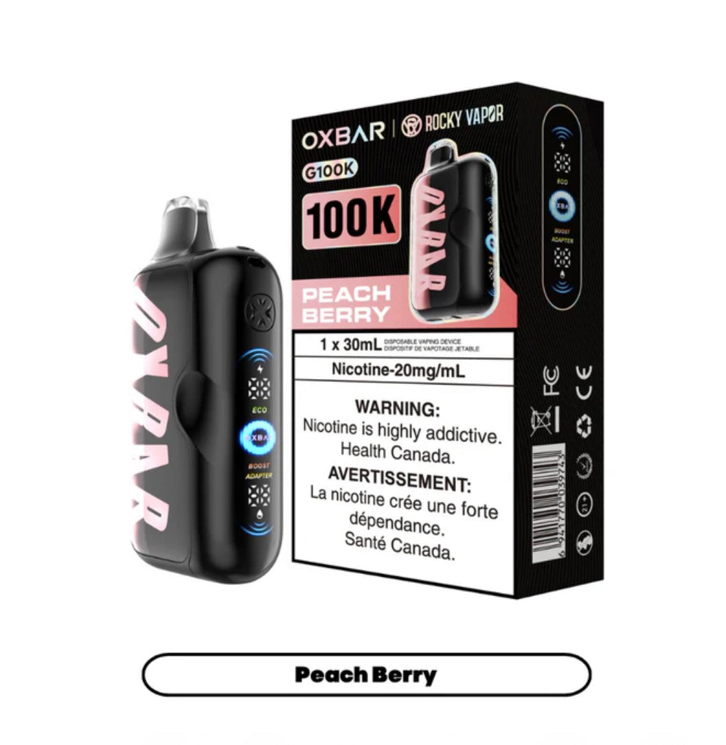 OXBAR 100K- PEACH BERRY