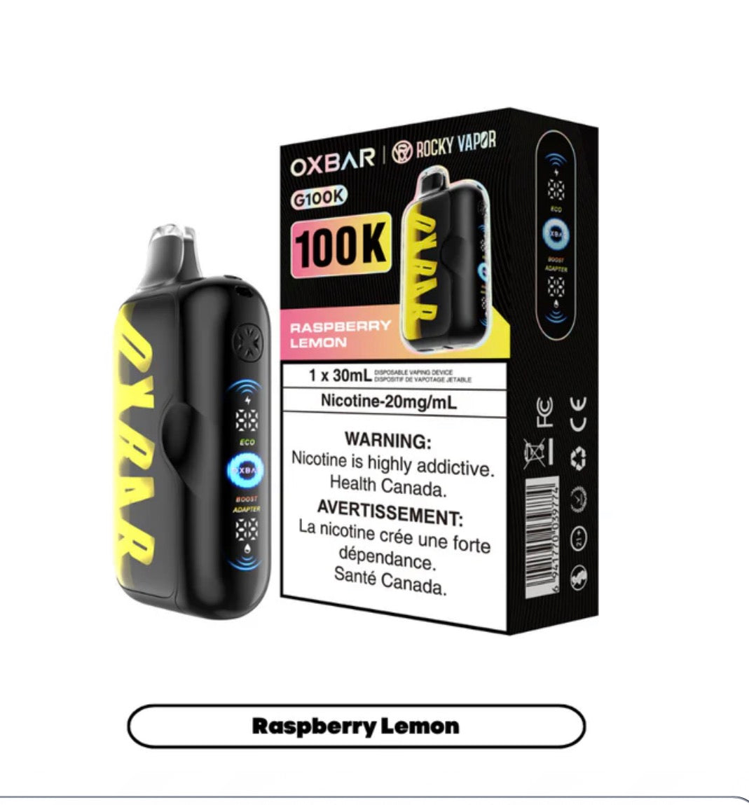 OXBAR 100K- LEMON RAZZY