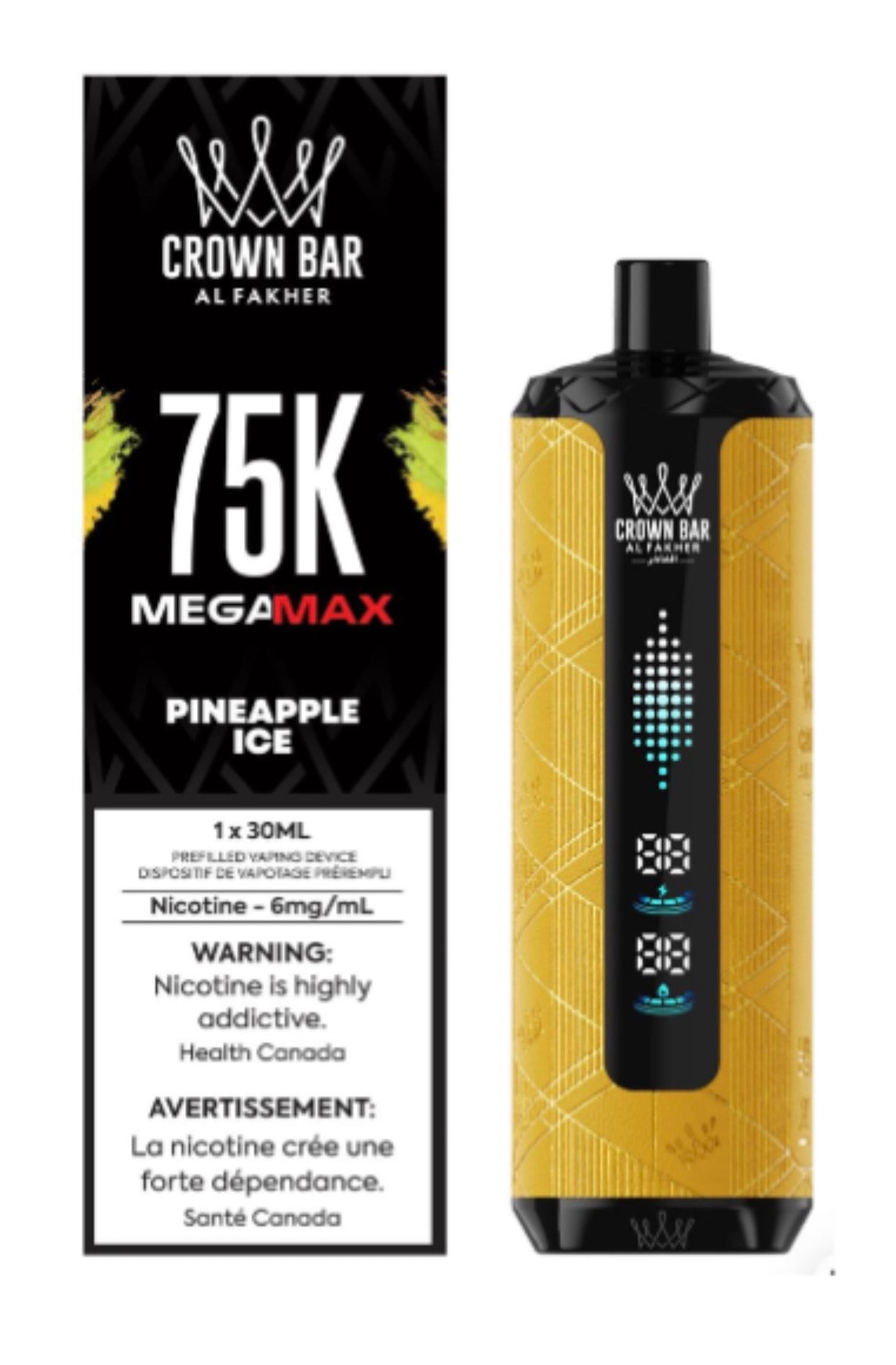 ALFAHKER 75K- PINEAPPLE ICE