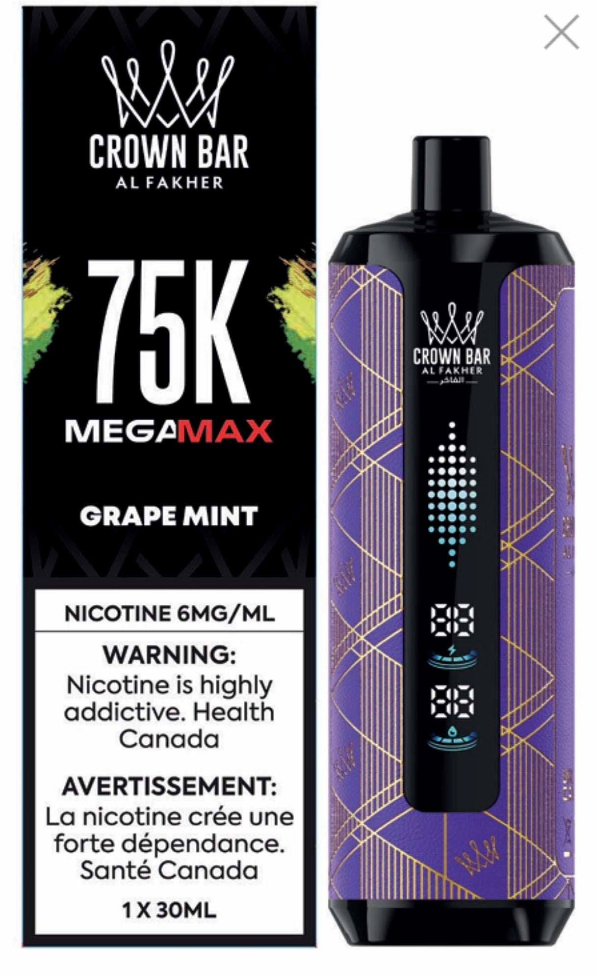 ALFAKHER 75K- GRAPE MINT