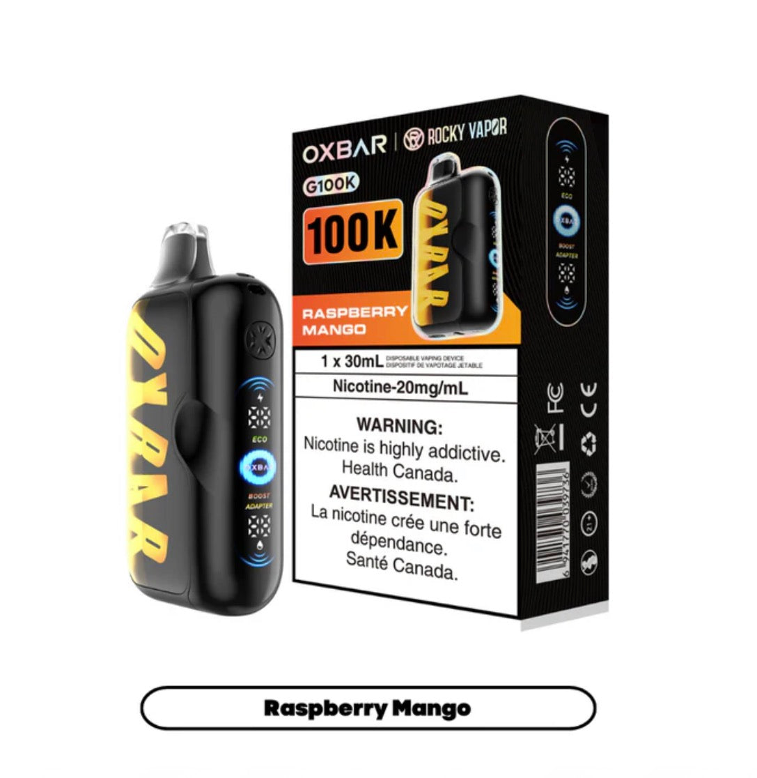 OXBAR 100K- MANGO RAZZ