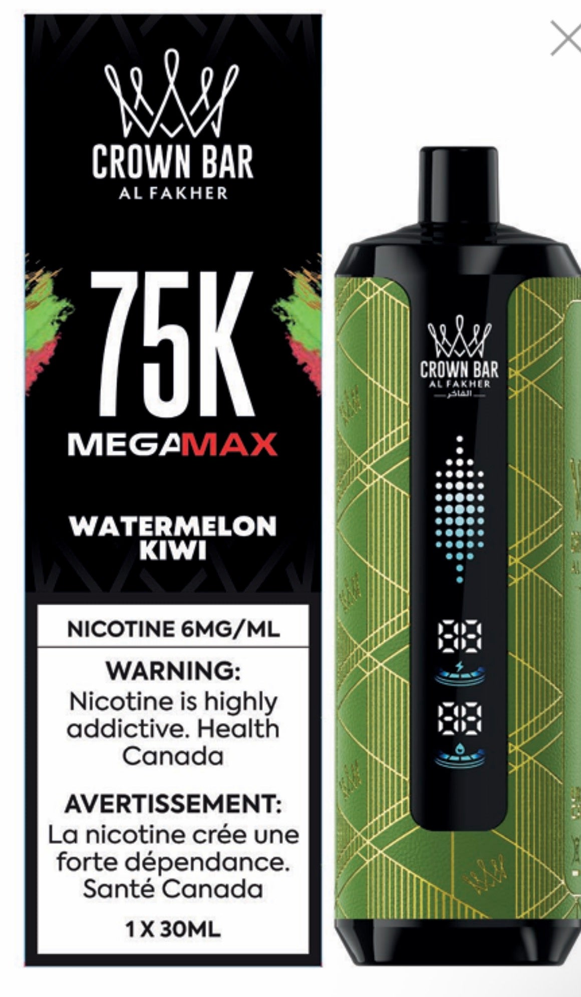 ALFAHKER 75K- WATERMELON KIWI