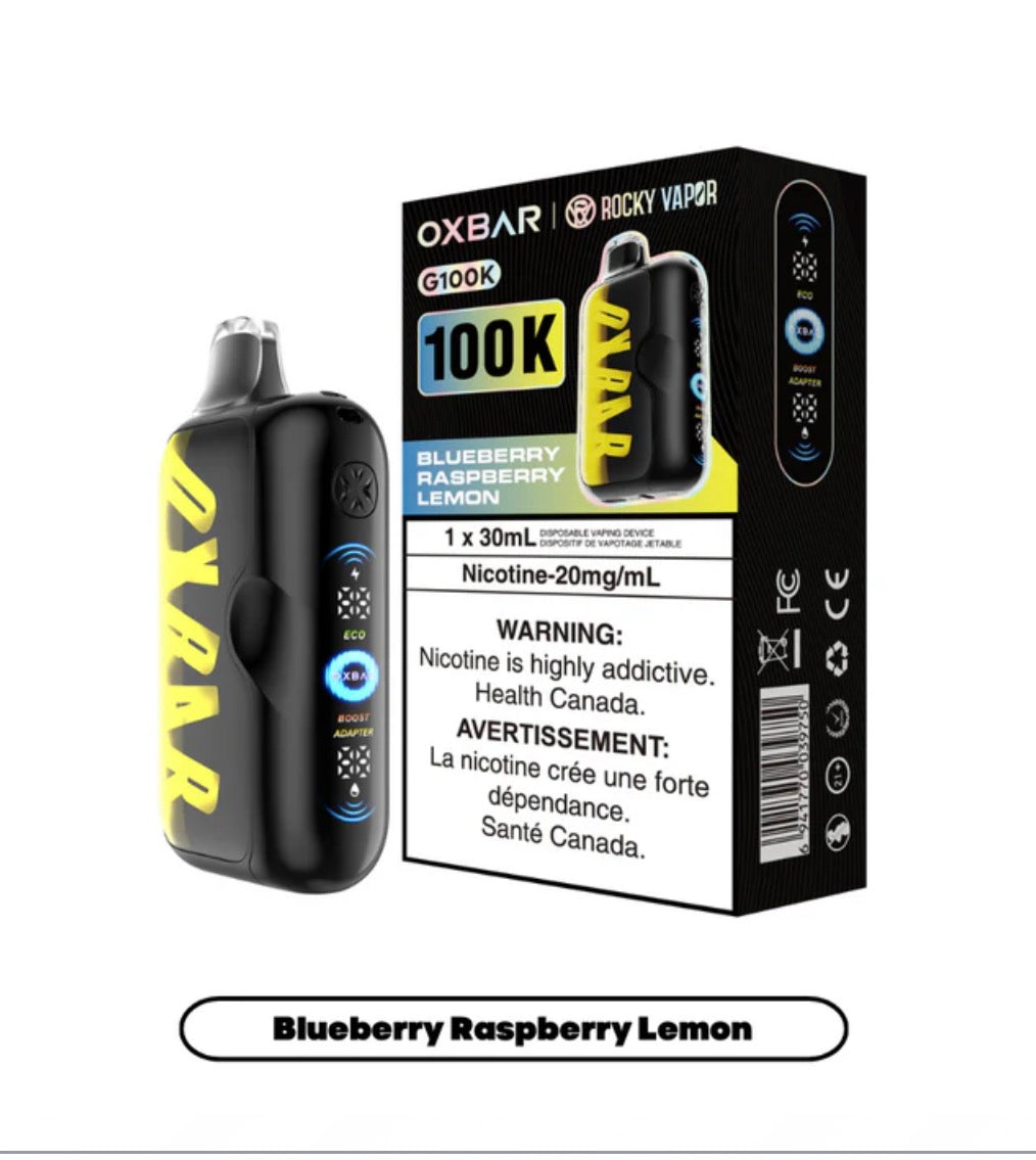OXBAR 100K- BLUE RAZZY LEMONADE