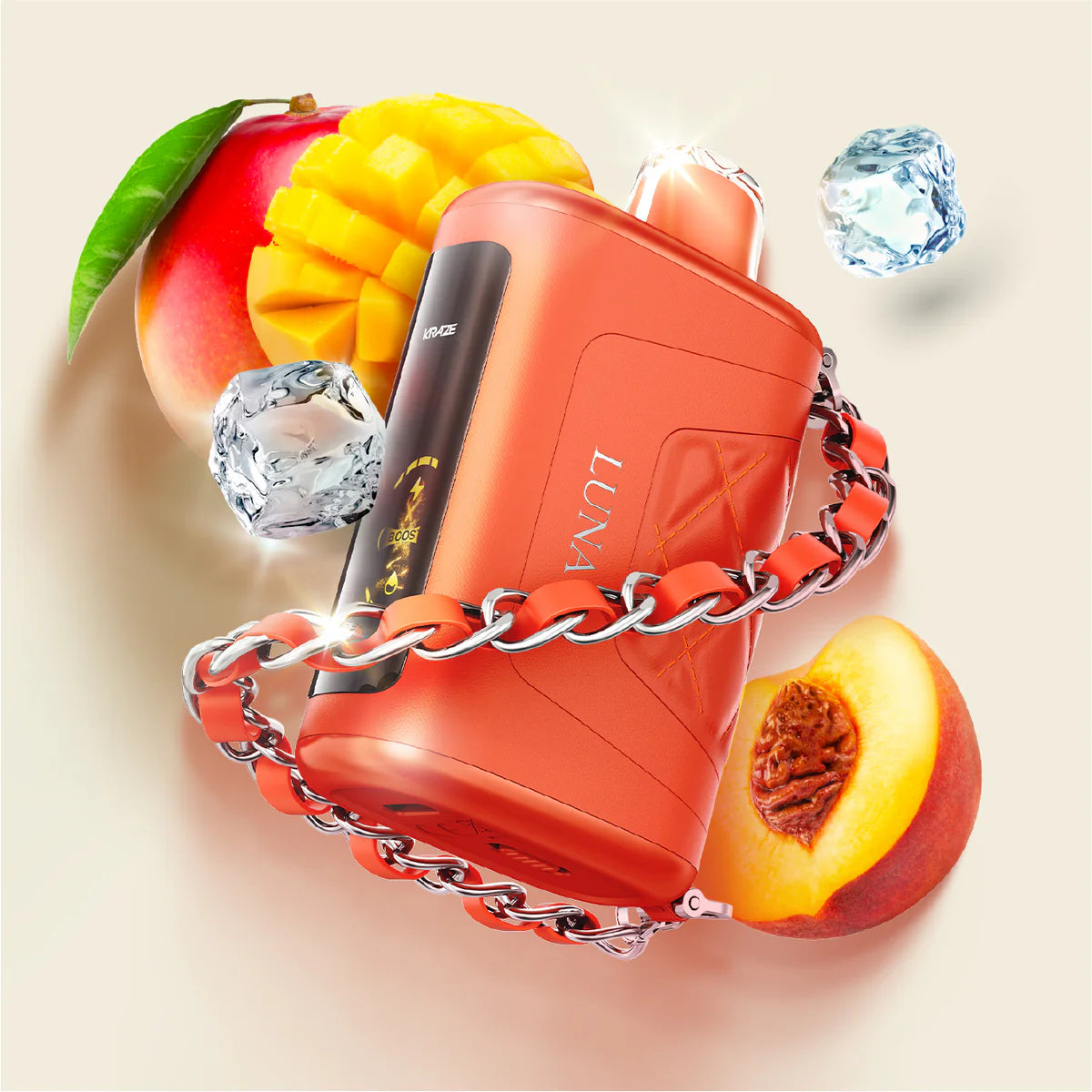 KRAZE LUNA 42K - AMBER PEACH MANGO ICE