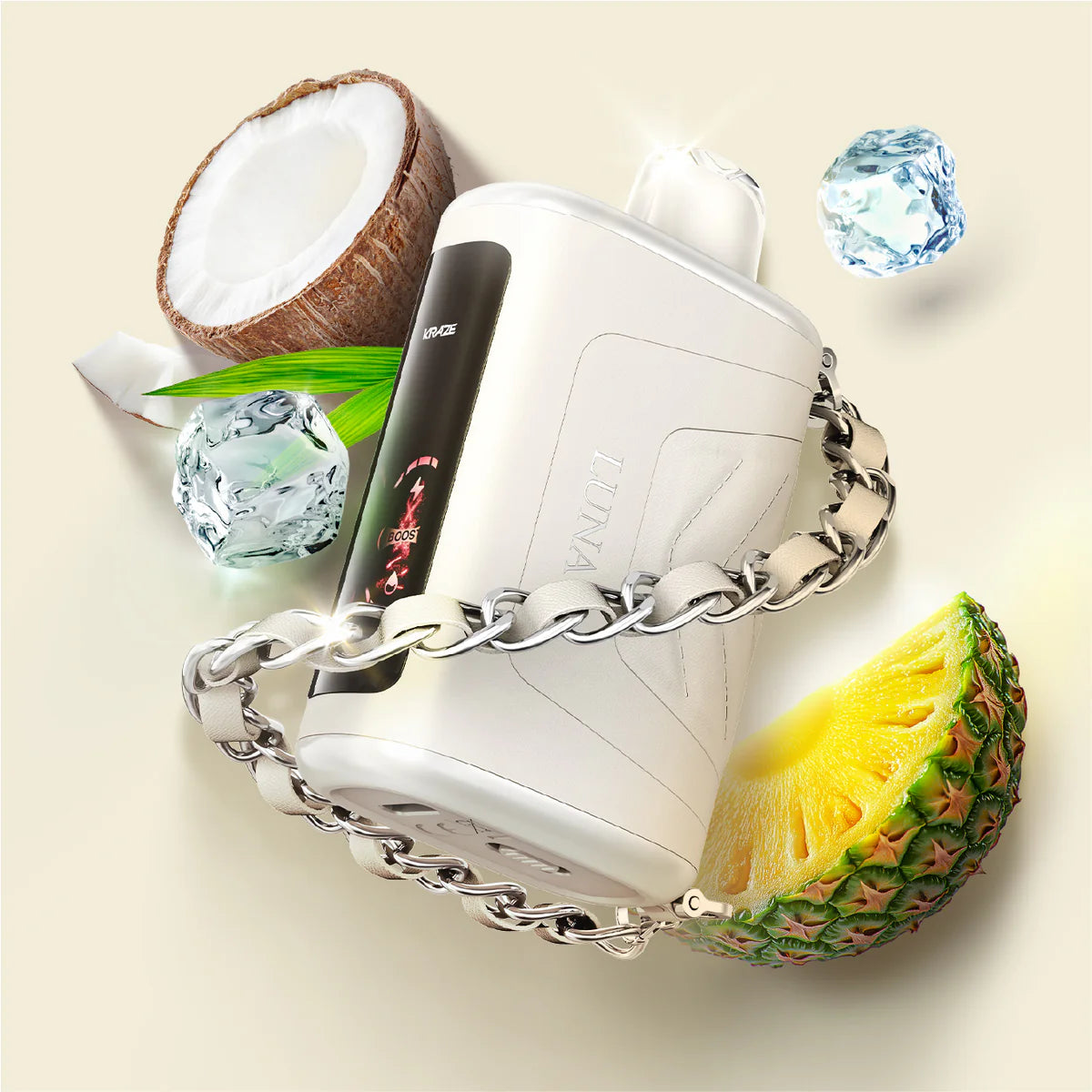 KRAZE LUNA 42K - PRISTINE PINA COLADA ICE