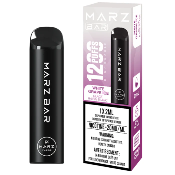 MARZ BAR 1200 - WHITE GRAPE ICE