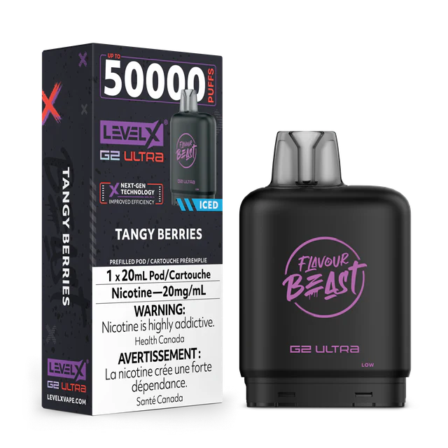 FLAVOUR BEAST G2 ULTRA POD 50K - TANGY BERRIES